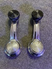 67-87 Gm Window Cranks 20322800 Black Knob Chevy Buick Olds Pontiac Pair Oem 67-87 Gm Window Cranks 20322800 Black Knob Chevy Buick Olds Pontiac Pair Oem