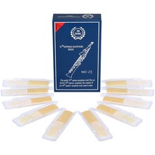 10Pcs Saxophone Reeds 2.5 Strength Reed for Sax Instrument Durable Dark Blue