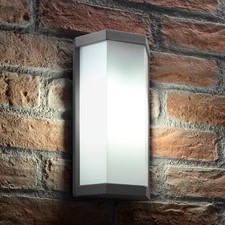 Auraglow Ultra Modern 5w LED Garden Outdoor LED Futuristic Wall Light