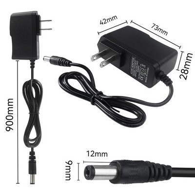 5 Adattatori USB Da Parete 5V 1A (1000mA) &ndash; Universali, Ingombro Ridotto, Alimentatore AC 100-240V