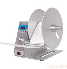 New Digital Automatic Label Tags Rewinder Rewinding Machine W/ Speed Adjustable