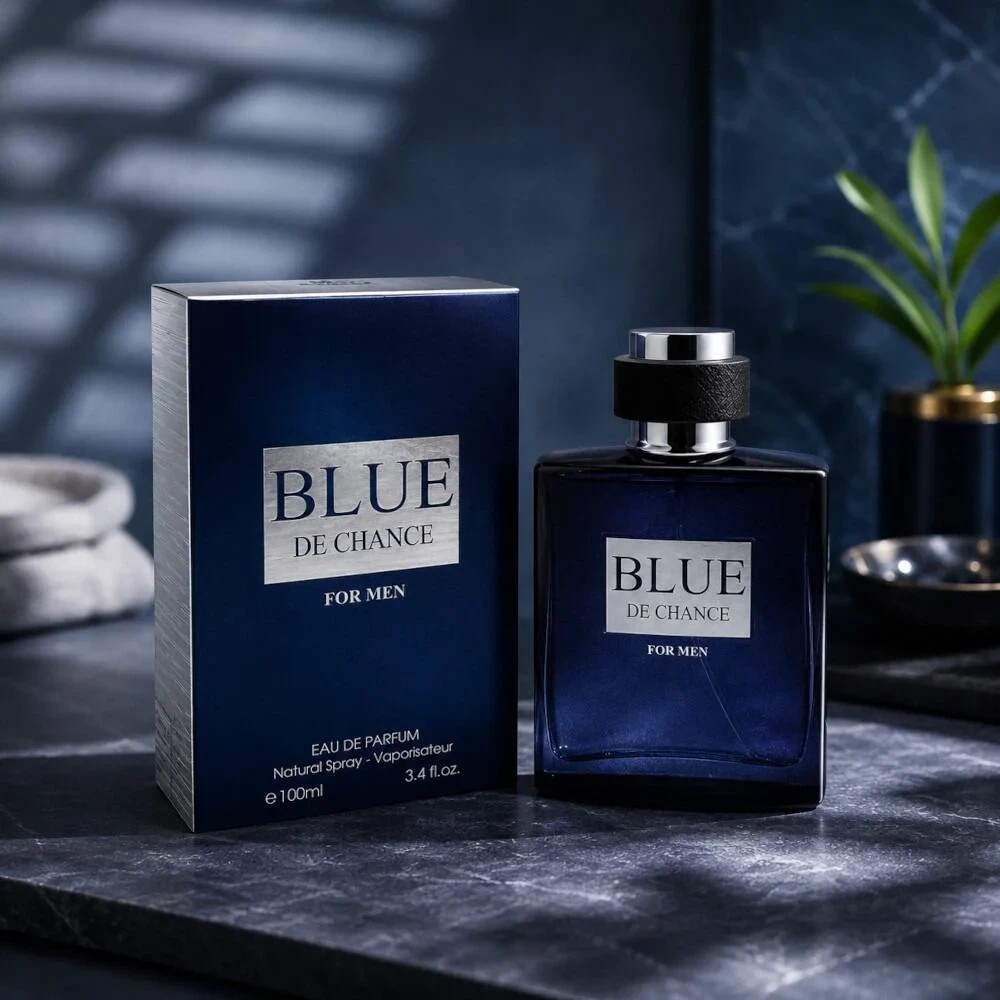 Fragrance Couture Blue De Chance Men's 100ml Eau de Parfum EDP Spray Boxed