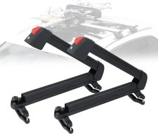 16.3 In Ski and Snowboard Rack for Car Roof fits 2 Pairs of Skis or 2 Snowboards