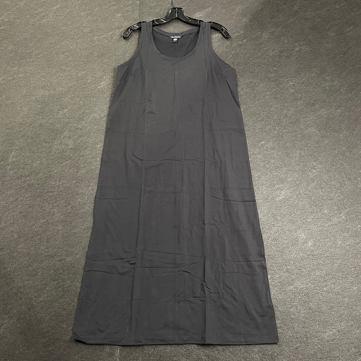 athleta essential midi dress Athleta Women's Essential V-Neck Midi Dress Navy Size XS