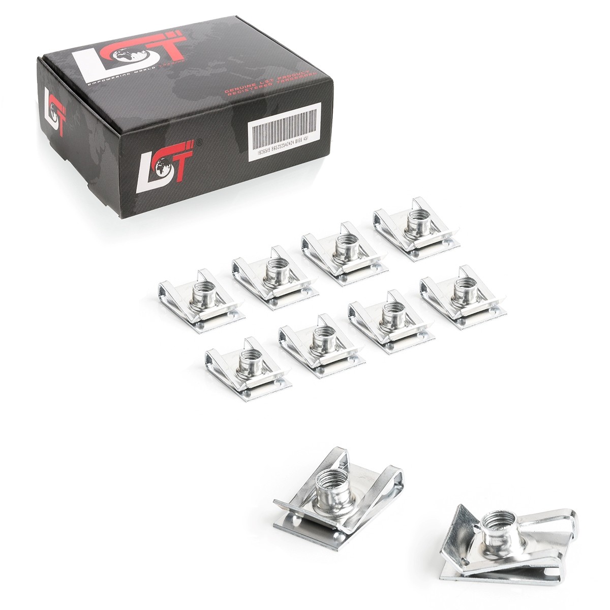 10X Speaker Cover Clamp Fastening Nut For Peugeot Boxer II 244