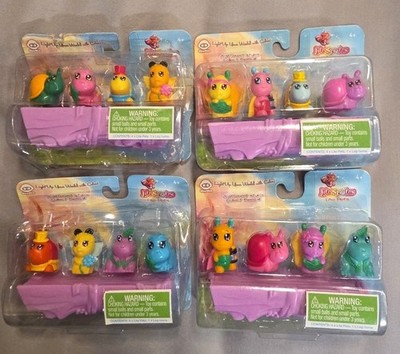 Lot of 4 WowWee Lite Sprites 4 Pack Lite Pets Light Up Your World