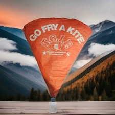 Vintage 1977 Burger King Go Fry A Kite TGIF Friesday