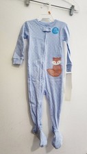 Carter's Baby Girls Fox Snug Fit Footed Pajama Sz 24M - NWT