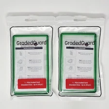 (2) Emerald GradedGuard PSA Graded Card Jewel Case Guard Protector Stackable