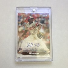 Topps Stadium Club 2024 Rookie Autograph Jose Soriano #SCBA-JSO Angels MLB Card. rookie card picture