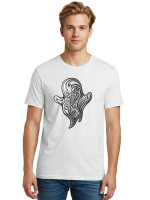 Hei-Tiki Mens Graphic Tee, 100% Cotton, Casual Summer Wear