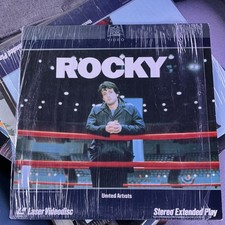 Rocky Stereo Extended Play LaserDisc United Artists Avildsen Stallone