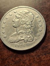 1836 Capped Bust Silver Quarter, Philadelphia     inv12    q205