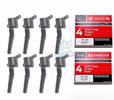 8pcs Dg508 Ignition Coil Sp479 Spark Plugs Replacement For Ford F150 4.65.4l