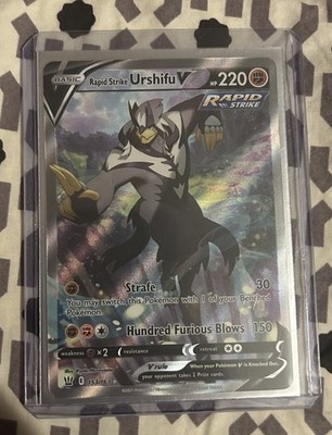 Rapid Strike Urshifu V (Alternate Full Art) 153/163 Swsh05: Battle Styles Holo