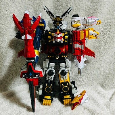 BANDAI Japan DX Megazord Power Rangers Megaforce Sentai Goseiger Gosei Great