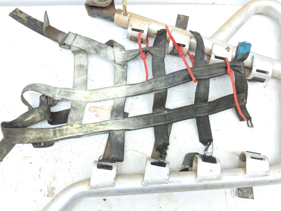 05 Can Am DS650 Front Right Foot Nerf Bar Bracket - Image 2 of 4