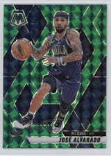 2024-25 Panini Mosaic Green Mosaic Prizm Jose Alvarado #199 0y59