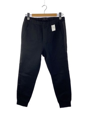 PRADA Other Triangle Plate Cotton Jogger Pants S BLK UJP247 S000 Used