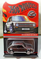 Hot Wheels Rlc 1976 Volkswagen Golf Mki Gti 164