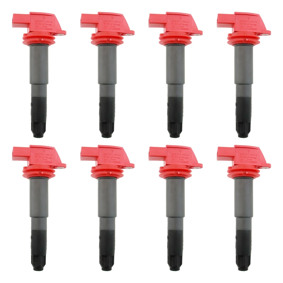 8x Bosch Ignition Coil For Porsche Cayenne Panamera 4.8L V8 Panamera 3.6L UF660 Foto 2 de 4