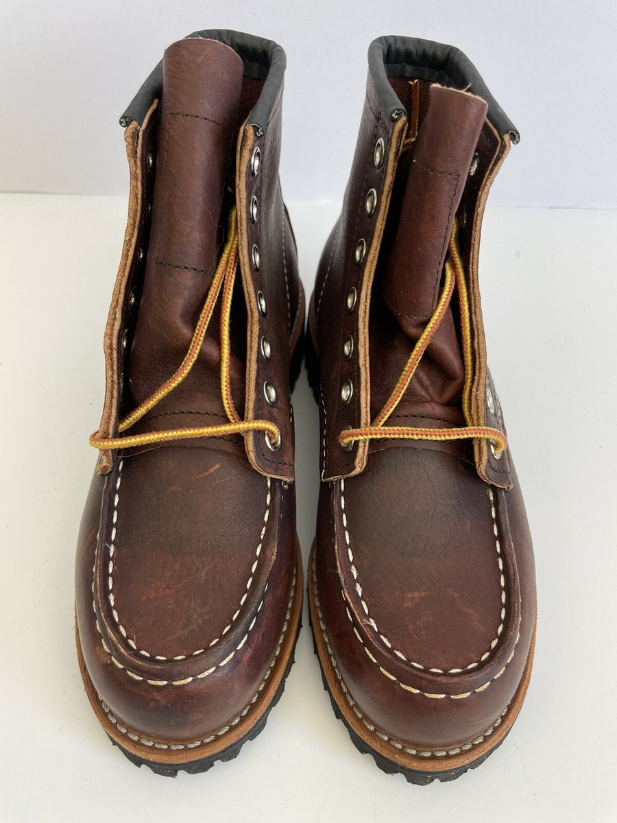 【美品】RED WING 8146 ROUGHNECK US8 D vibram Red Wing Heritage Roughneck 8146 Briar Oil Slick Vibram Sole