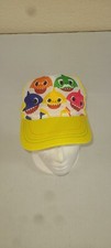 Baby Shark Pinkfong Hat Cap Adjustable Strapback Toddler Yellow