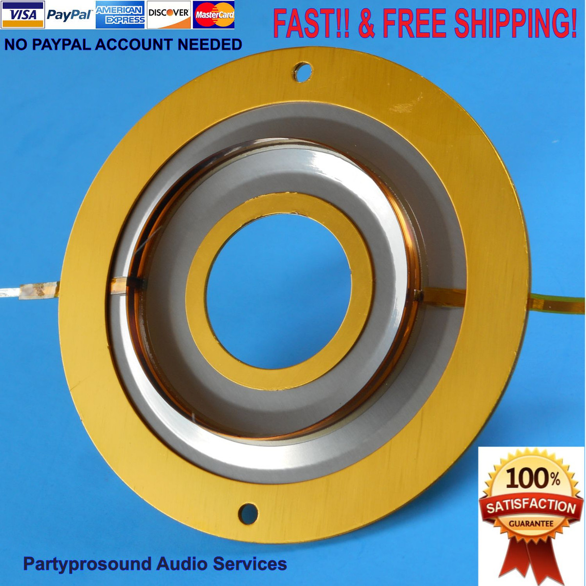 diaphragm for JBL 2402, JBL 2404 , JBL 2405 8 Ohms # 30op | eBay