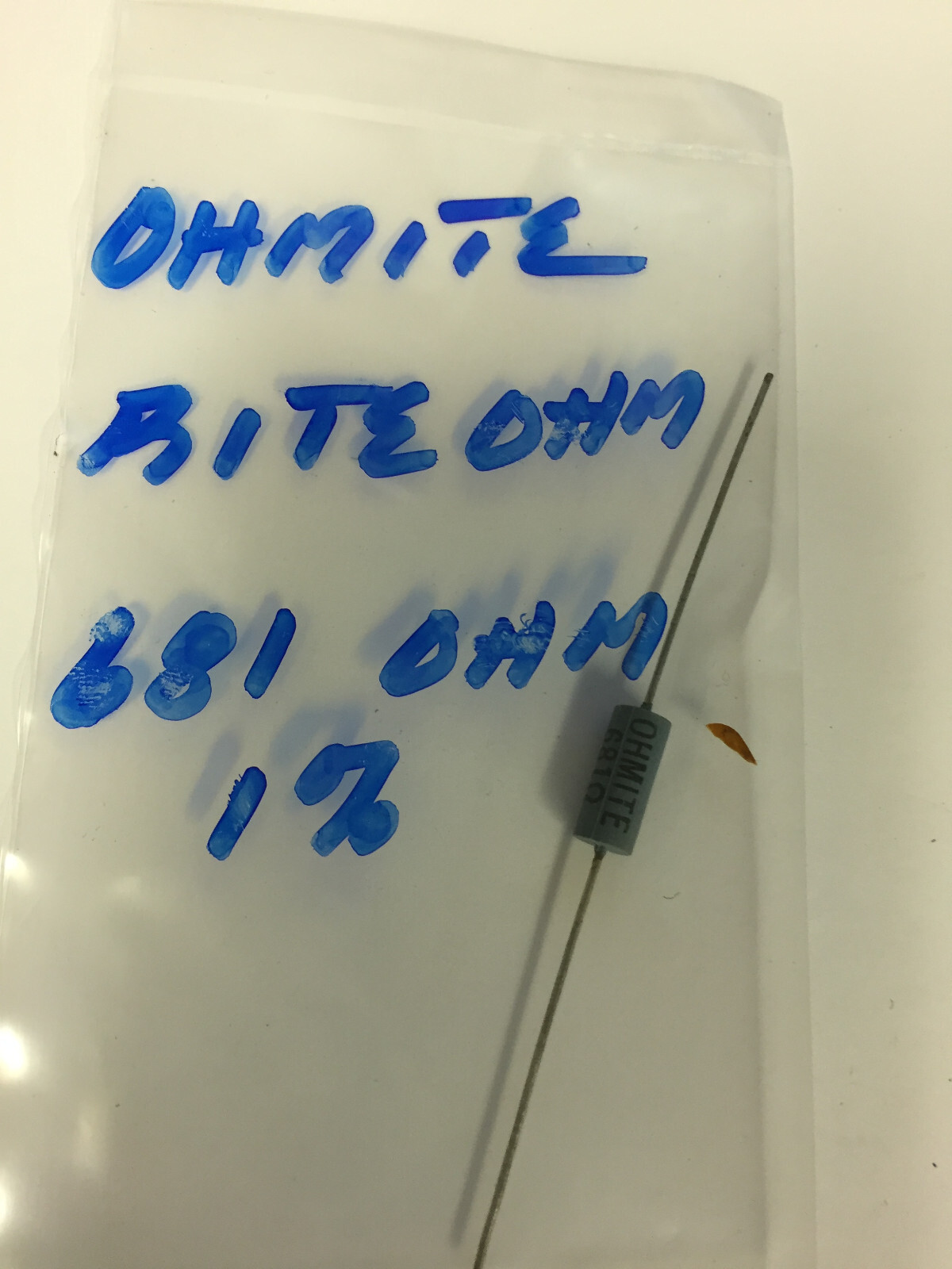 OHMITE RITEOHM 681 OHM 1% RESISTOR NOS | eBay