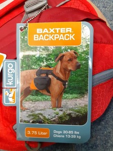 baxter dog backpack