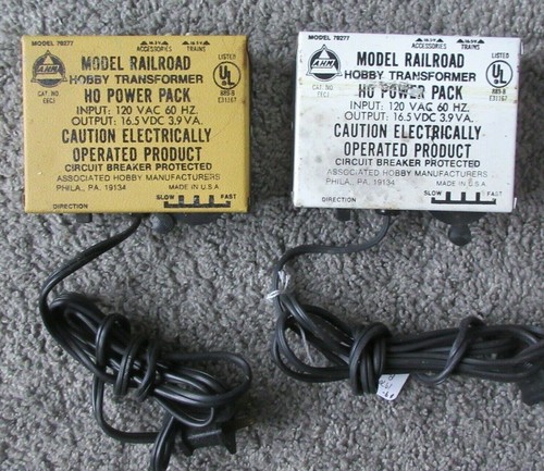 JUEGO TRANSFORMADOR TREN ESCALA AHM HO 70277 120V POWER PACK EE. UU. DE COLECCIÓN | Zustand: Used
