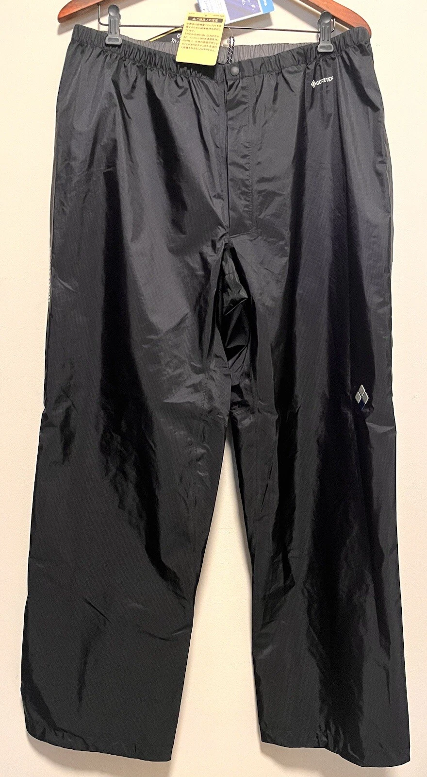 Mont•bell Storm Cruiser Gore-Tex Gore Performance Black Pants Men’s XXL-Short