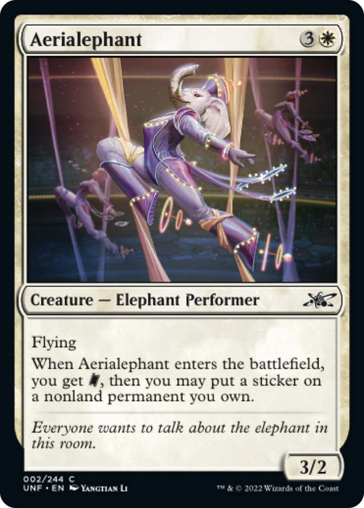 AERIALEPHANT x4 mtg NM-M Unfinity 4 Common