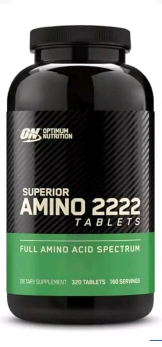 Optimum Nutrition Superior Amino 2222 , 320 tablets, Lean Muscle