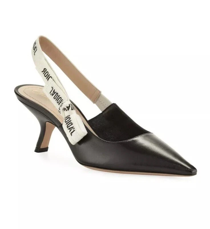 Dior black pumps cheap