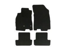 Velours Fußmatten für Renault Megane III Bj. 2008 - 2015 Mit Absatzschoner BASIC