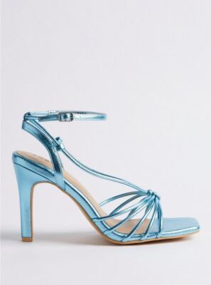 High Heel Sandaletten, Gr. 42-44, neu, bequeme Weite (auch für Männerfüße!)