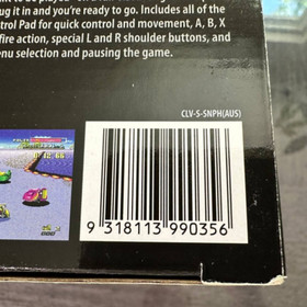 Australian SNES Super NES Nintendo Classic Mini Console 2 Controllers 21 Games