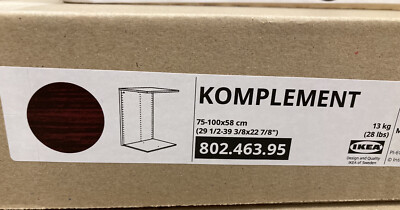 Ikea KOMPLEMENT Divider for frame, black-brown, 29 1/2 - 39 3/8x22 7/8 '' - NEW