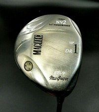 MacGregor MacTec NV2 BTi-9 10° Driver Senior Graphite Shaft Perfect Pro Grip
