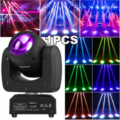 8X 150W LED Beam Gobo Moving Head Light 4 in 1 RGBW DMX Stage DJ Disco KTV Dance