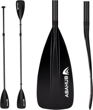 Pagaia SUP Kayak Carbonio 2 in 1 Pagaia Remi Regolabile Paddle Timone Leggero pe