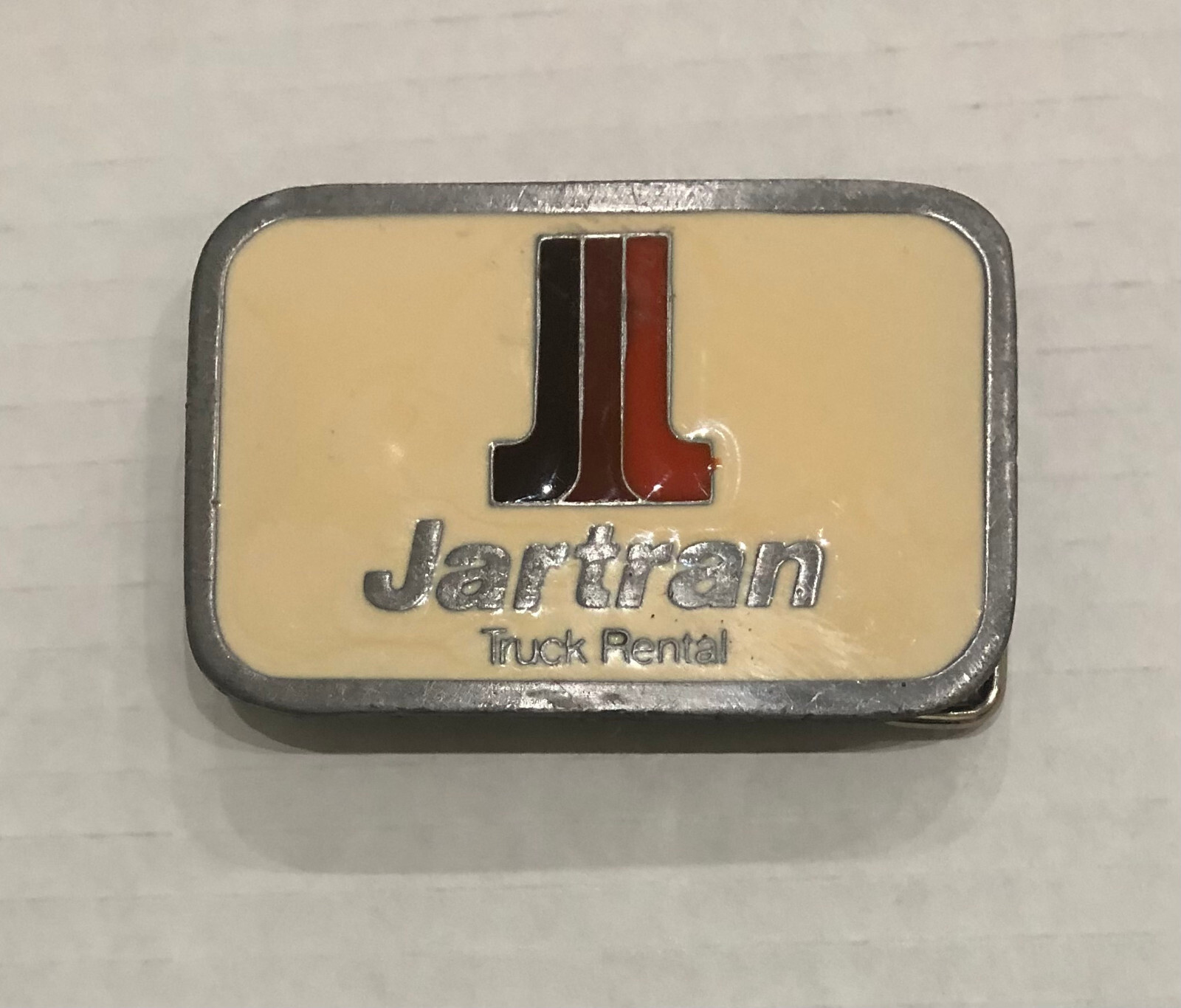 Vintage 1970s MIT Line Jartran Truck Rental Belt Buck… - Gem