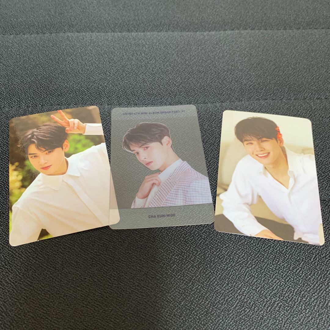 ASTRO DREAM Part.01 with photo card Cha Eun Woo set Night