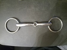 loose ring snaffle bit 6 in mouth Husk Germany rostfrei stainless