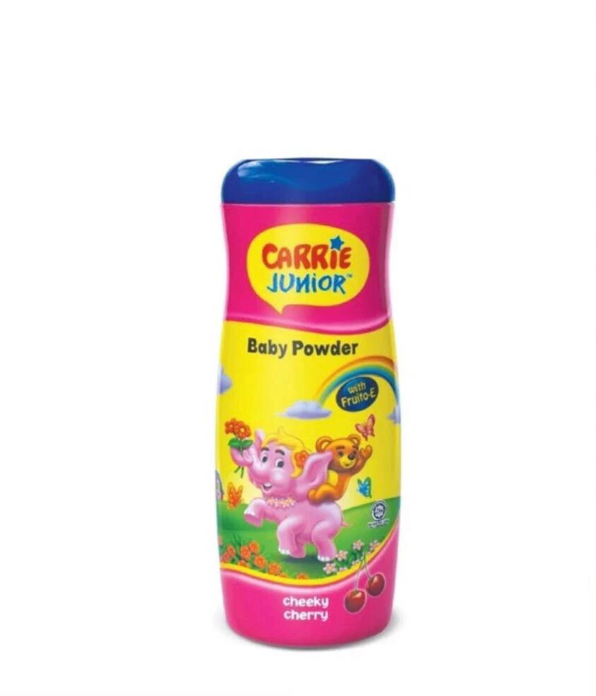Baby Powder Carrie Junior Fresh Cheeky Cherry (450g) - Nourishes Kid's Skin