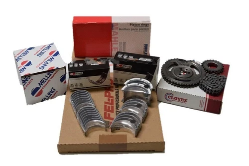 ENGINE Kit w/CAST Rings+Bearings+Timing+Oil Pump Ford TRUCK 351M 400 1977-1982