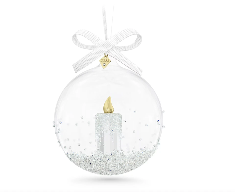 Swarovski Crystal Annual Edition Ball Ornament 2023 MIB #5658439