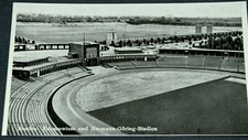 51994 AK Silesia Wroclaw Friesenwiese and Hermann Göring Stadium around 1938