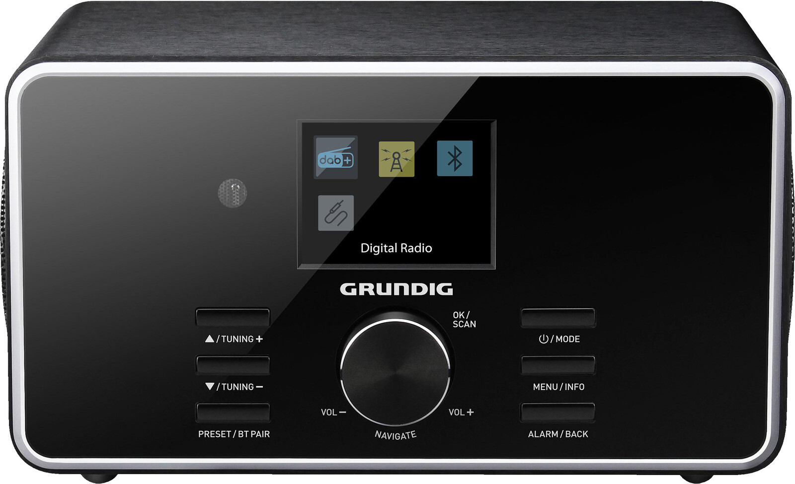 Thumbnail - Grundig Dtr 4500 Digitalradio, Fm / Rds Dab+, Fm, Schwarz